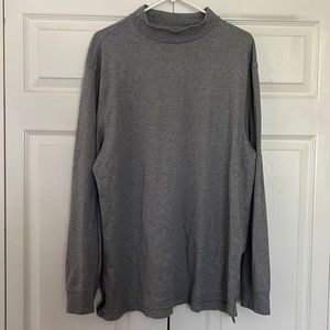 Pro Tour mock long sleeve grey